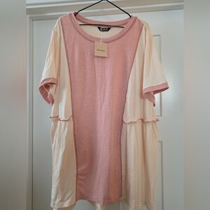 BloomChic Blush and Ivory Top